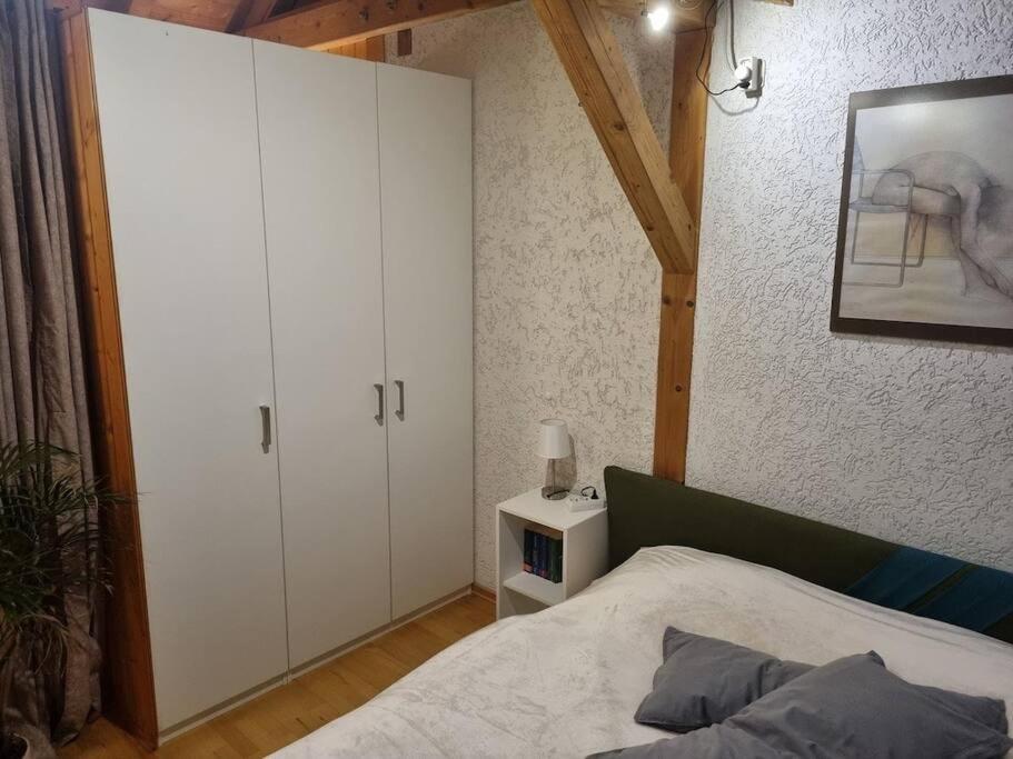 Gemuetliche Dachgeschosswohnung Erfurt Exterior foto